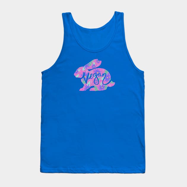 Vegan Bunny Tank Top by IllustratedActivist